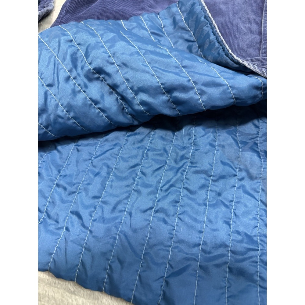 St Johns Bay Corduroy Button Up Quilt Lined Long‎ Sleeve Shacket - Picture 5 of 8